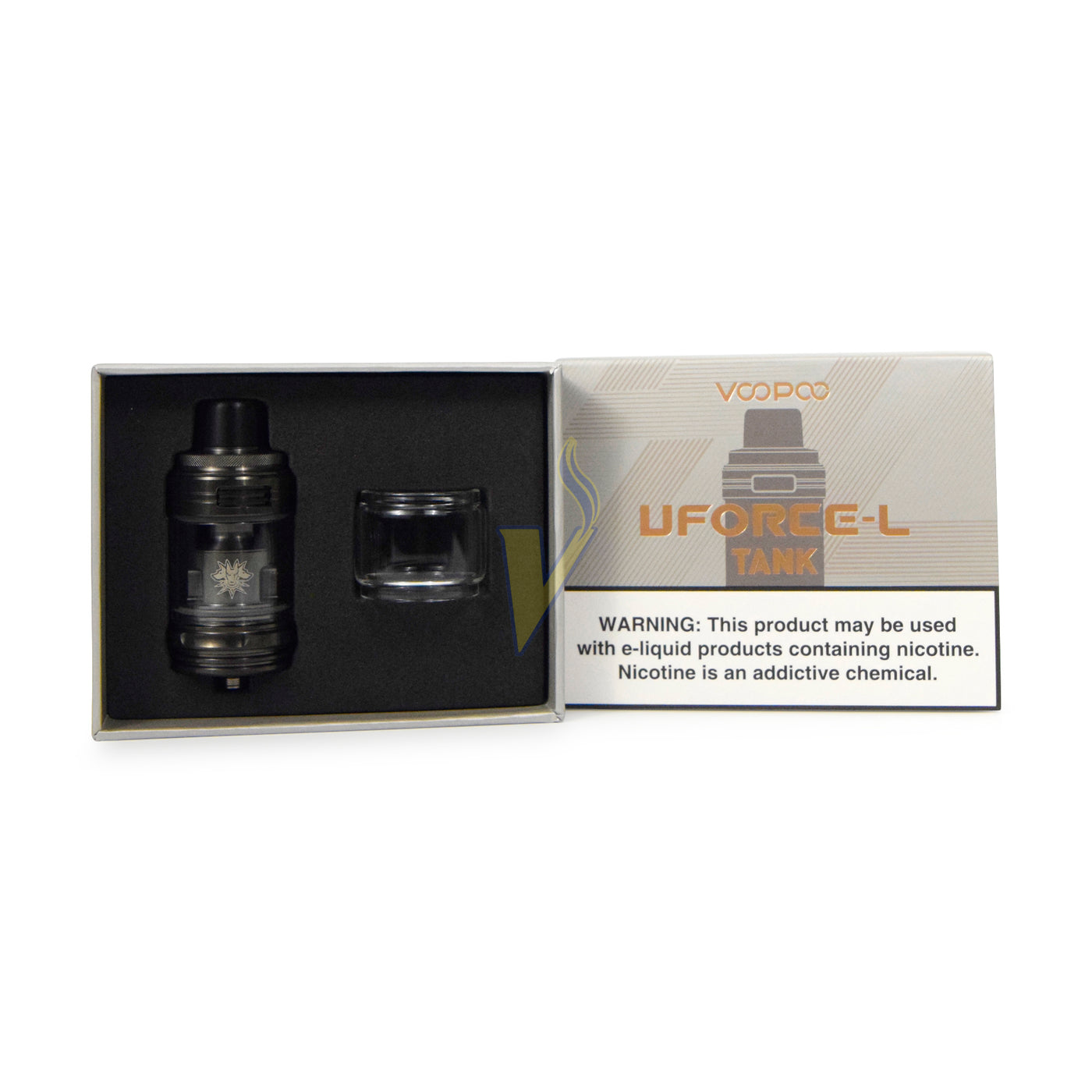 Voopoo UForce-L Sub-Ohm Tank The Vapor Shoppe Voopoo UForce-L Sub-Ohm Tank The Vapor Shoppe