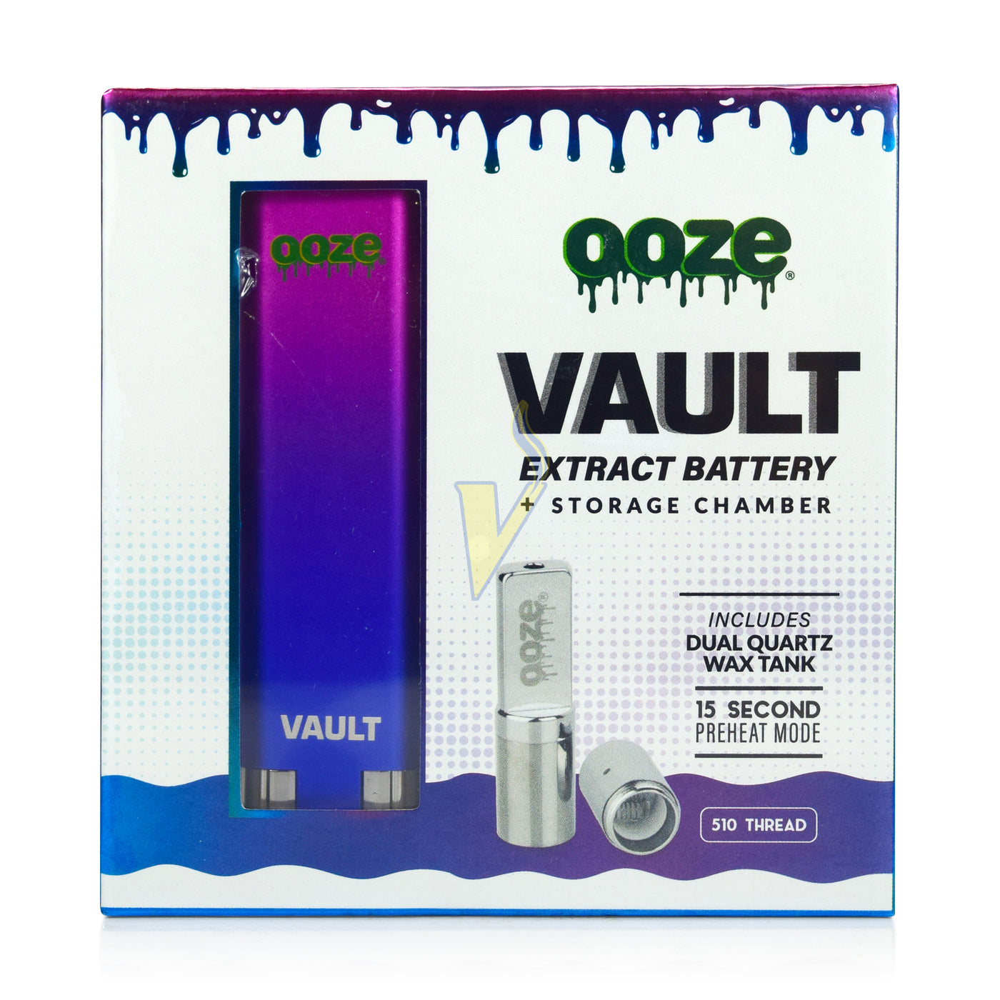 Ooze Vault 510 Thread Vape Battery