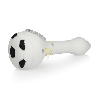 Silicone Soccer Spoon Hand Pipe
