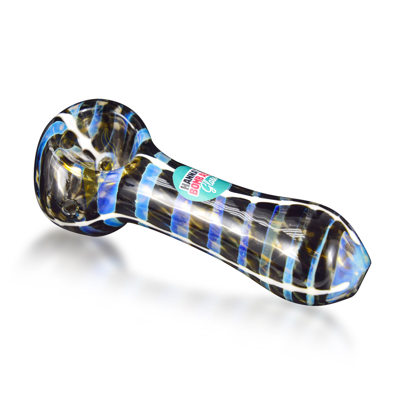Hanna's Bomb Ass Glass 4" UnCommon Hand Pipe